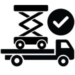 Rental Process Icon - Scissor Lift