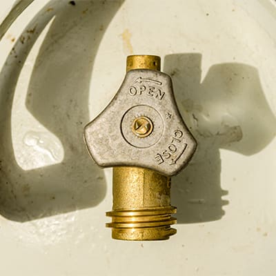 Close the Valve When Not in Use