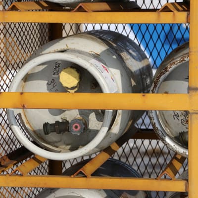 Transport and Store Propane Cylinders Safely
