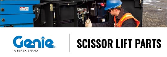 Genie Scissor Lift Parts Banner