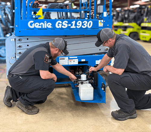 Scissor Lift Maintenance - Service
