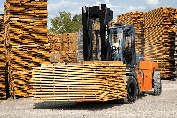 Toyota high-capacity core IC pneumatic carrying a low load