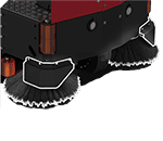 Dual Side Brooms And Guards