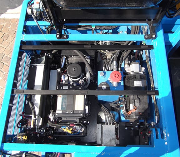 GX Diesel Engine Compartment