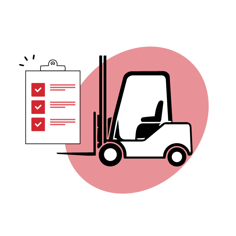 Forklift inspection